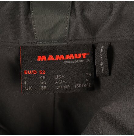 Mammut - Mrkgr skidbyxor - Stl. 52