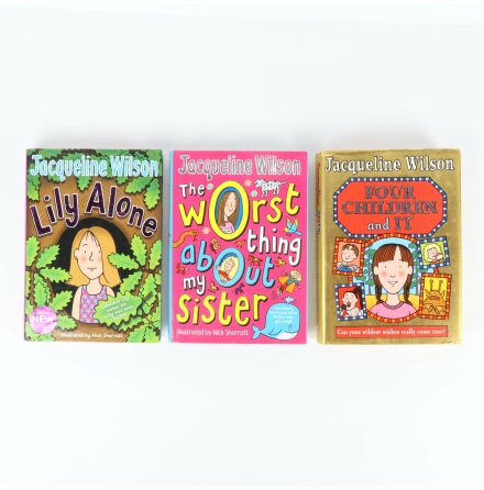 Bokpaket - Jacqueline Wilson - 3 bcker - Eng - Barn &amp; Ungdomsbcker