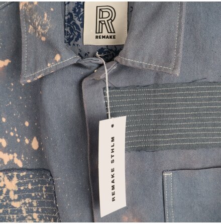 Remake Sthlm - Workwear jacka i bomulls twill 