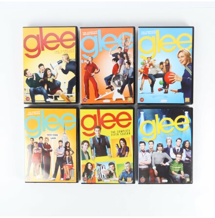 DVD-Box - Glee - The complete series - Alla ssonger 1-6 - 36st skivor