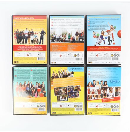 DVD-Box - Glee - The complete series - Alla ssonger 1-6 - 36st skivor