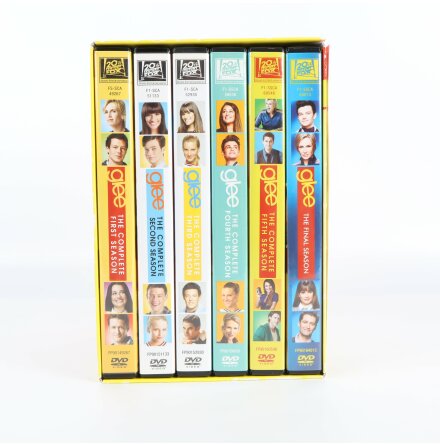 DVD-Box - Glee - The complete series - Alla ssonger 1-6 - 36st skivor