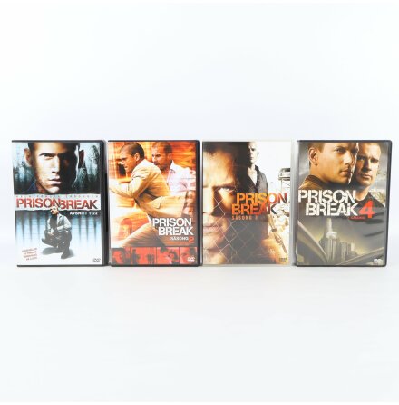 DVD-Box - Prison Break - Ssong 1-4 - 22st skivor