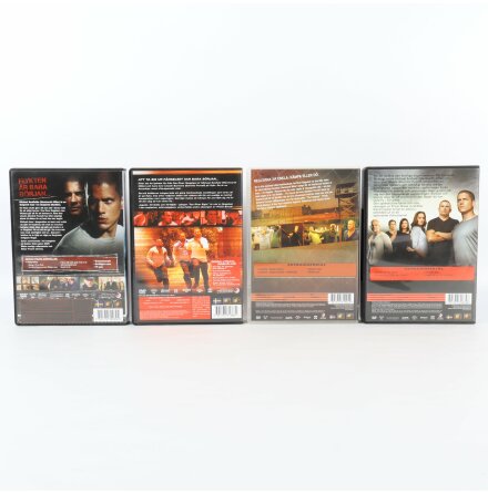 DVD-Box - Prison Break - Ssong 1-4 - 22st skivor