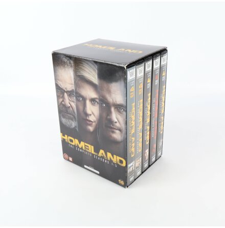 DVD-Box - Homeland - The complete series 1-5 - 20st skivor