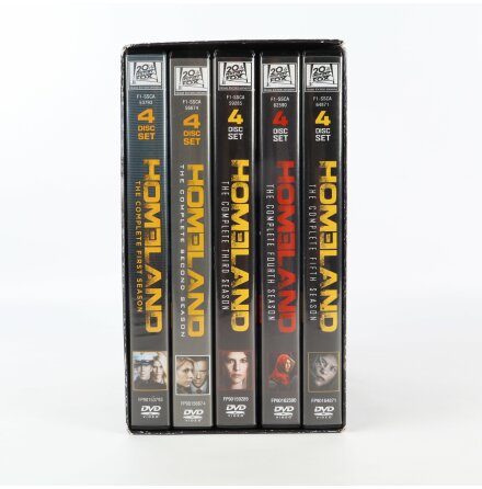 DVD-Box - Homeland - The complete series 1-5 - 20st skivor