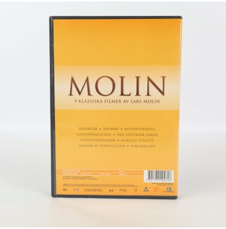 DVD-Box - Molin - 9st Klassiska Filmer Av Lars Molin