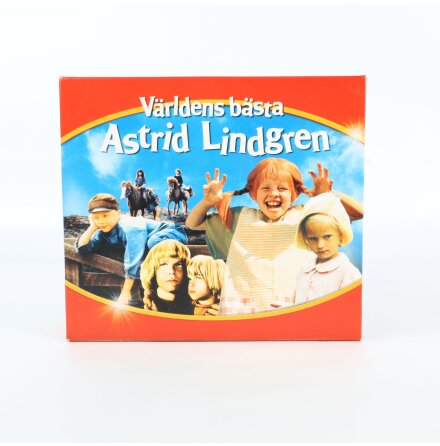 CD - Box - Ljudbcker 10st - Vrldens Bsta Astrid Lindgren 