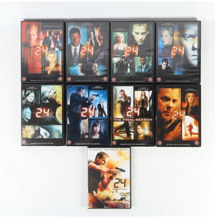 DVD-Box - 24 - The Complete Series &amp; Redemption