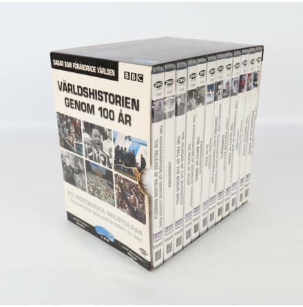 DVD-Box - Vrldshistorien Genom 100 r 