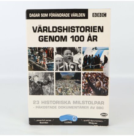 DVD-Box - Vrldshistorien Genom 100 r 