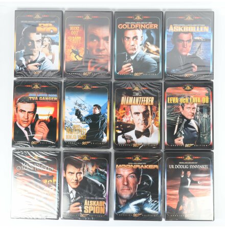 DVD-Box - James Bond Collection - 20st filmer