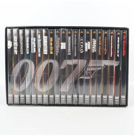 DVD-Box - James Bond Collection - 20st filmer