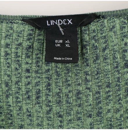 Lindex - Stickad maxiklnning - Grn - Stl. XL