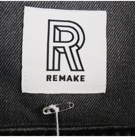 Remake Sthlm - Jeans Jacka Trasselpatchar Utsvng rm Gr Denim