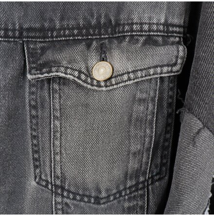 Remake Sthlm - Jeans Jacka Trasselpatchar Utsvng rm Gr Denim