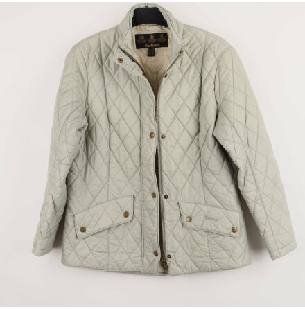 Barbour - Flyweight Cavalry Quilted Jacka - Ljusgrn - stl. 42