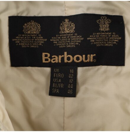 Barbour - Flyweight Cavalry Quilted Jacka - Ljusgrn - stl. 42