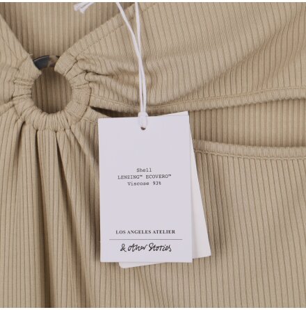 &amp; Other Stories - Topp - Beige - Stl. L 