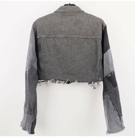 Remake Sthlm - Jeans Jacka Trasselpatchar Utsvng rm Gr Denim