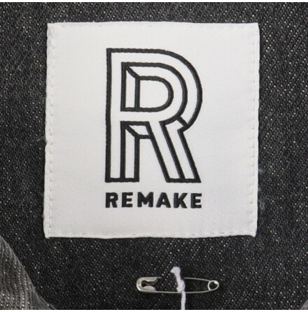 Remake Sthlm - Jeans Jacka Trasselpatchar Utsvng rm Gr Denim