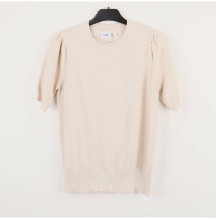 Saint - Beige glittrig blus - Stl. L