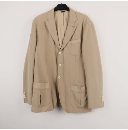 Massimo Dutti - Beige linne kavaj - Stl. 54 