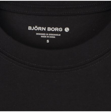 Bjrn Borg - Svart T-Shirt - Stl. S 