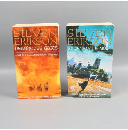 Bokpaket - Steven Erikson - A tale of the Malazan book of the fallen - 2st bcker - Science Fiction &amp; Fantasy