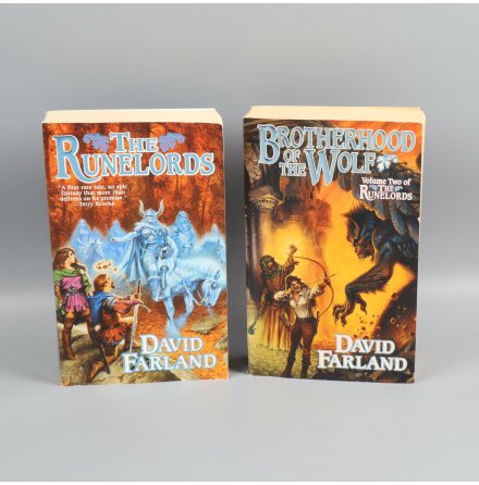 Bokpaket - David Farland - The Runelords - Del 1 &amp; 2 - Science Fiction &amp; Fantasy