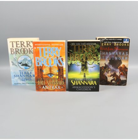 Bokpaket - Terry Brooks - 4 bcker - Eng - Science Fiction &amp; Fantasy