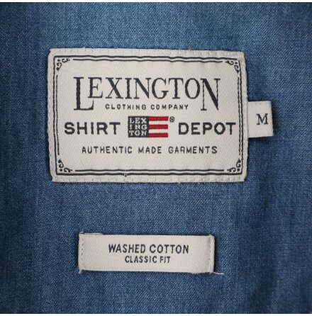 Lexington -Bl Denim Jeansskjorta - stl.M