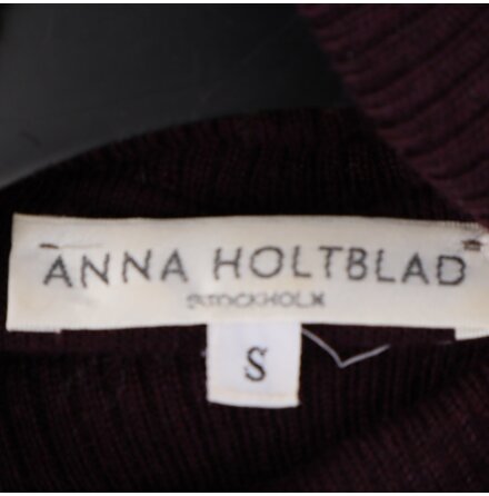 Anna Holtblad - Mrklila ullklnning - Stl. S