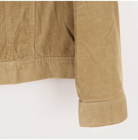 A.P.C. - Beige manchesterjacka - Stl. S 