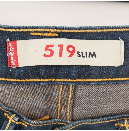 Levi&#39;s 519 Slim - Mrkbl jeans - Stl. L/XL