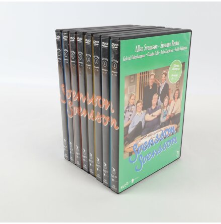 DVD - Svensson Svensson - Ssong 1-4 - 8st skivor