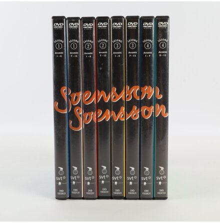 DVD - Svensson Svensson - Ssong 1-4 - 8st skivor