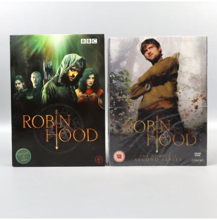 DVD- Robin Hood - Ssong 1 &amp; 2 - 9st skivor