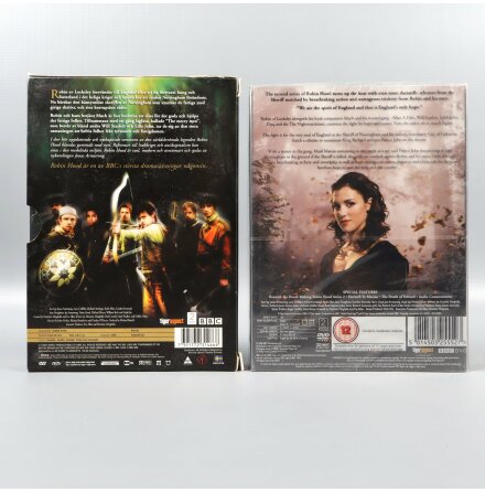 DVD- Robin Hood - Ssong 1 &amp; 2 - 9st skivor