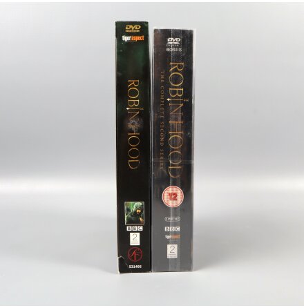 DVD- Robin Hood - Ssong 1 &amp; 2 - 9st skivor