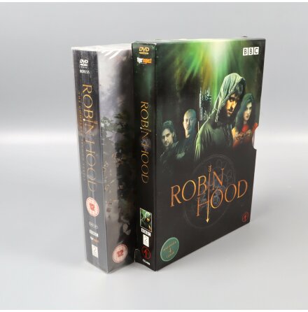 DVD- Robin Hood - Ssong 1 &amp; 2 - 9st skivor