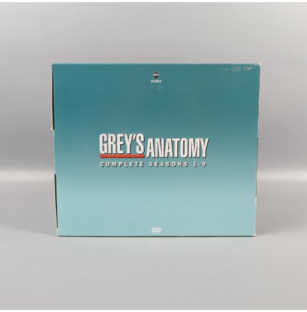 DVD-Box- Grey&#39;s Anatomy - Complete seasons 1-9 - 53st skivor