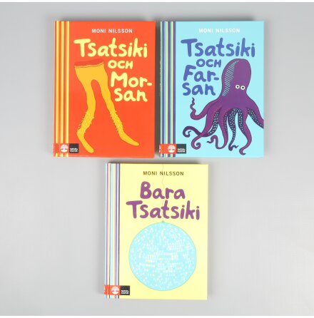 Bokpaket - Tsatsiki och morsan - Del 1-3 - Barn &amp; Ungdom