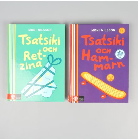 Bokpaket - Moni Nilsson - Tsatsiki - Del 5 &amp; 6 - Barn &amp; Ungdom