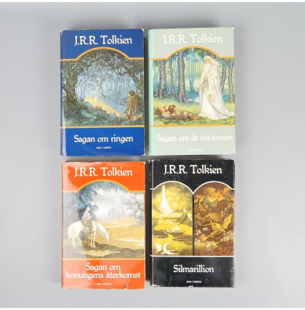 Bokpaket - J.R.R. Tolkien - Sagan om ringen - 4st bcker - Science Fiction &amp; Fantasy