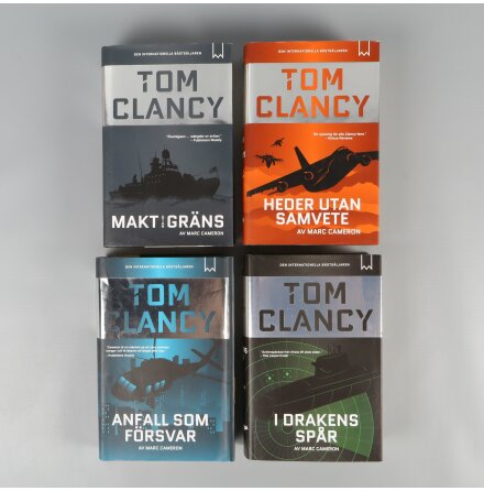 Bokpaket - Marc Cameron - Tom Clancy - Del 6-9 - 4st bcker - Sknlitteratur &amp; Deckare