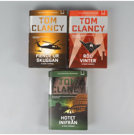 Bokpaket - Marc Cameron - Tom Clancy - Del 10-12 - 3st bcker - Sknlitteratur &amp; Deckare