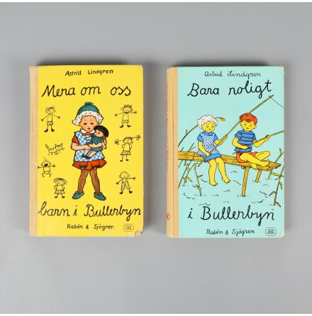 Bokpaket - Astrid Lindgren - Mera om oss barn i Bullerbyn &amp; Bara roligt i Bullerbyn - 2st bcker - Barn &amp; Ungdom
