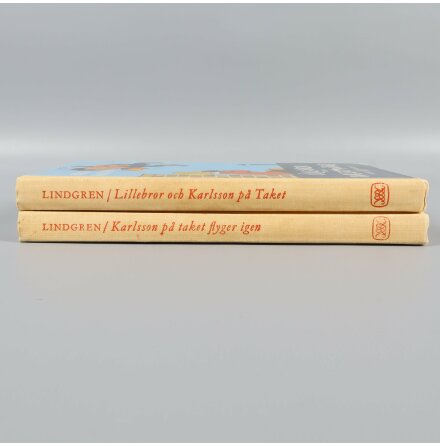 Bokpaket - Astrid Lindgren - Karlsson p taket flyger igen &amp; Lillebror och Karlsson p taket - 2st bcker - Barn &amp; Ungdom