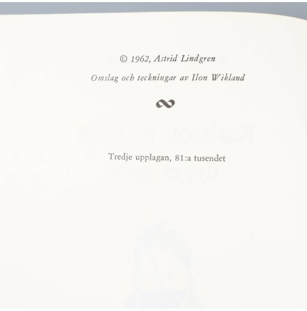 Bokpaket - Astrid Lindgren - Karlsson p taket flyger igen &amp; Lillebror och Karlsson p taket - 2st bcker - Barn &amp; Ungdom